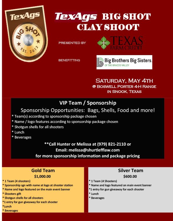 TexAgs Big Shot Clay Shoot
